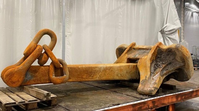 Eagle S anchor
