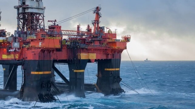 Rig off Norway