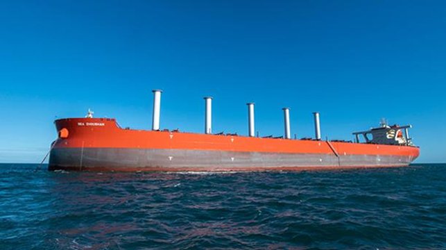 massive Guaibamax ore carrier